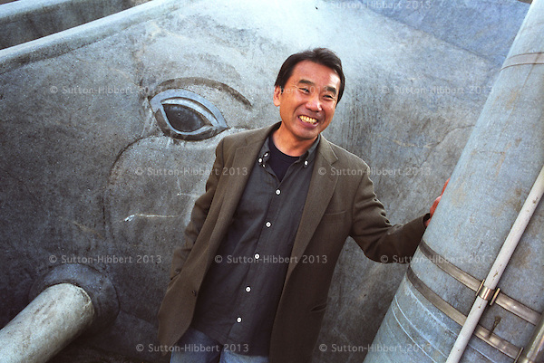 Haruki Murakami, Japanese author.